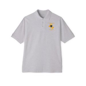 Men's Piqué Polo -5th SFG - OIF w Map