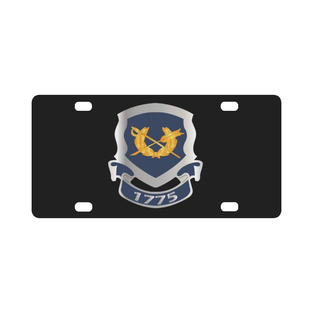 Army - Jag Corps Crest wo Txt w DS X 300 Classic License Plate