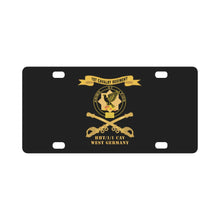 Load image into Gallery viewer, Army - 1st Cavalry Regiment w Br - Ribbon - HHT-1-1 CAV West Germany X 300 Classic License Plate
