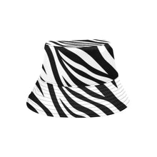 Load image into Gallery viewer, Men's All Over Print Bucket Hat - Zebra-stripe
