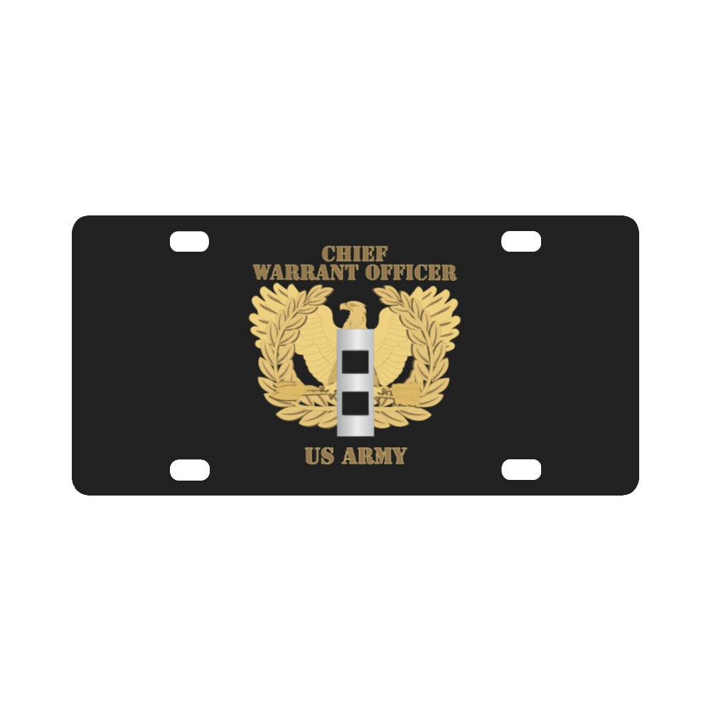 Emblem - Warrant Officer - CW2 X 300 Classic License Plate