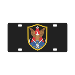 Army - 1st Space Brigade - SSI wo Txt Classic License Plate