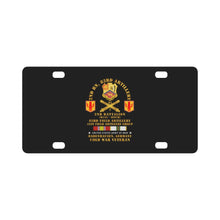 Load image into Gallery viewer, Army - 2nd Bn 83rd Artillery - 41st FA Gp - Babenhausen Germany w COLD SVC Classic License Plate
