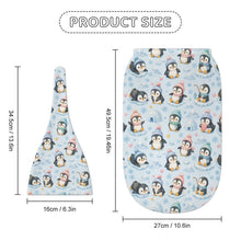 Load image into Gallery viewer, Baby Sleeping Bag(All-Over Printing) - Penguin Winter Wonderland
