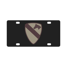 Load image into Gallery viewer, SSI - 1st Cavalry Division - Subdued Desert X 300 Classic License Plate

