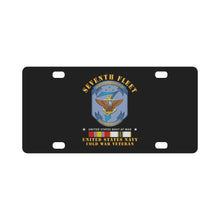 Load image into Gallery viewer, Navy - Seventh Fleet w COLD SVC X 300 Classic License Plate
