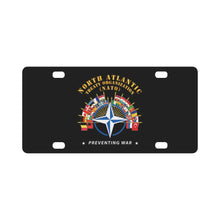 Load image into Gallery viewer, Army - NATO - Preventing War X 300 Classic License Plate
