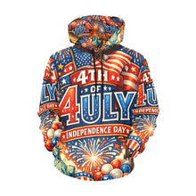 Load image into Gallery viewer, Independence Day Men's All Over Print Hoodie (USA Size) (Model H13)
