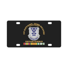 Load image into Gallery viewer, Army - 1st Bn 503rd Infantry - Vietnam Veteran X 300 Classic License Plate
