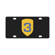 Load image into Gallery viewer, SSI - 3rd Cavalry Division X 300 Classic License Plate
