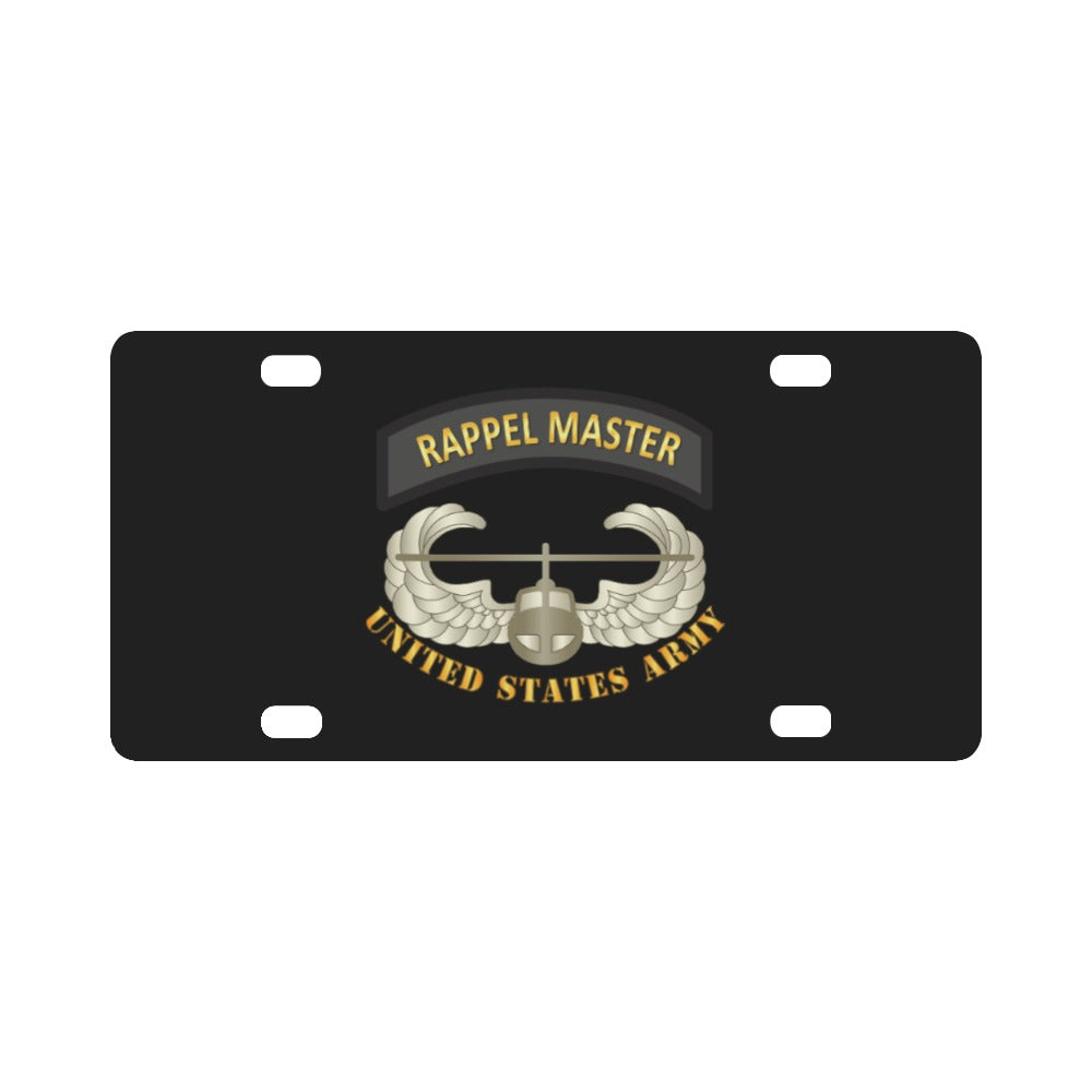 Army - Rappel Master Tab w Air Assault Badge - US Army Classic License ...
