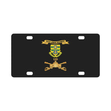 Load image into Gallery viewer, Army - 109th Armor Regiment w Br - Ribbon X 300 Classic License Plate
