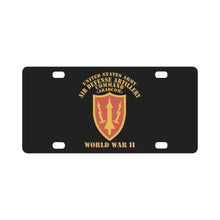 Load image into Gallery viewer, SSI - United States Army Air Defense Artillery Command - ARADCOM - WWII X 300 Classic License Plate
