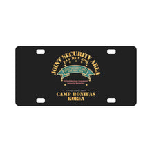 Load image into Gallery viewer, Army - JSA - Camp Bonifas Korea X 300 Classic License Plate
