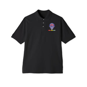 Men's Piqué Polo - 14th Aviation Battalion w SVC wo Txt