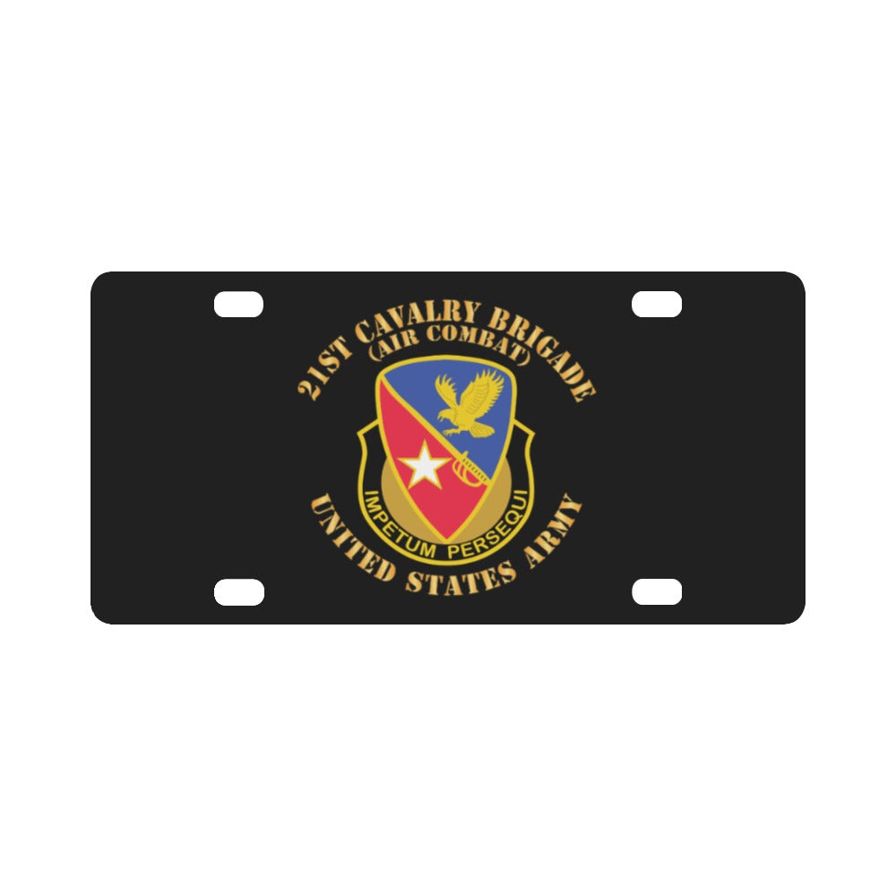 21st Cavalry Brigade - DUI - Air Combat - US Army X 300 Classic License Plate