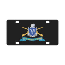 Load image into Gallery viewer, 179th Infantry Regiment - w Br - DUI - Ribbon X 300 Classic License Plate
