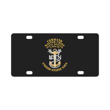 Load image into Gallery viewer, Navy - CPO - Command Master Chief Petty Officer X 300 Classic License Plate
