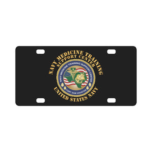 Navy Medicine Training Support Center X 300 Classic License Plate