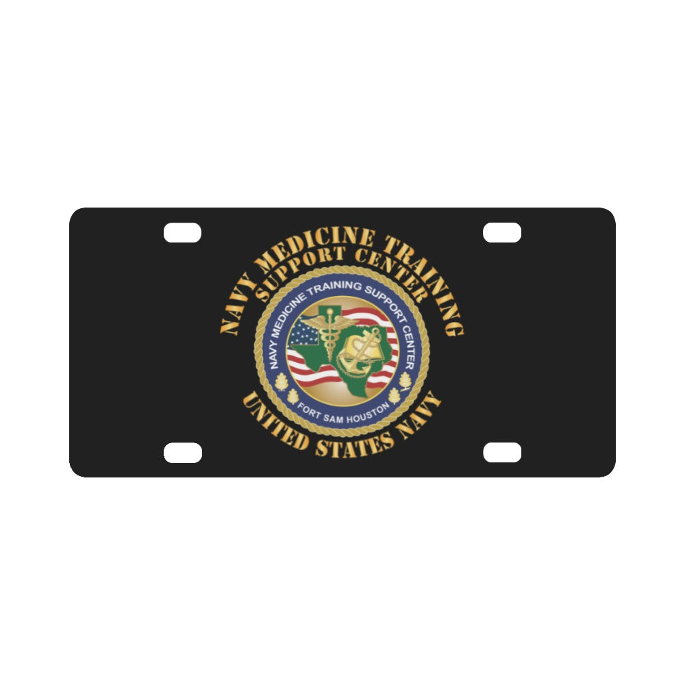 Navy Medicine Training Support Center X 300 Classic License Plate