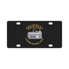 Load image into Gallery viewer, Navy - Rate - Equipment Operator X 300 Classic License Plate
