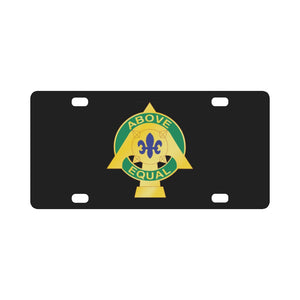 110th Armor Regiment - DUI wo Txt X 300 Classic License Plate