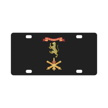 Load image into Gallery viewer, Army - 65th Air Defense Artillery w Number Br - DUI - Ribbon X 300 Classic License Plate
