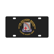 Load image into Gallery viewer, Army -167th Infantry Regiment - We shall Drive Forward - DUI X 300 Classic License Plate
