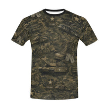 Load image into Gallery viewer, Army Heritage Men's All Over Print Crew Neck T-Shirt
