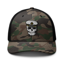 Load image into Gallery viewer, Camouflage trucker hat - Sailor - Skull - Cap X 300
