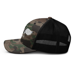 Camouflage trucker hat - Navy - Rate - Aviation Warfare Systems Operator wo Txt X 300