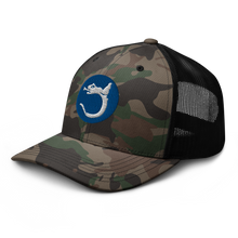 Load image into Gallery viewer, Camouflage trucker hat - Army - 130th Infantry Division - SSI wo Txt X 300
