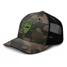 Load image into Gallery viewer, Camouflage trucker hat - Army - 176th Assault Helicopter Co wo txt
