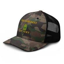 Load image into Gallery viewer, Camouflage trucker hat - Army - First Sergeant - Line
