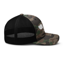 Load image into Gallery viewer, Camouflage trucker hat - Navy - Rate - Aviation Warfare Systems Operator wo Txt X 300
