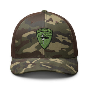 Camouflage trucker hat - Army - 176th Assault Helicopter Co wo txt