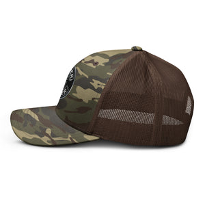 Camouflage trucker hat - Spyder Ryder - Free Wheel Motion - Black