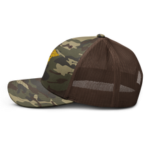 Load image into Gallery viewer, Camouflage trucker hat - Medical - Medical Symbol - Caduceus
