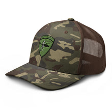 Load image into Gallery viewer, Camouflage trucker hat - Army - 176th Assault Helicopter Co wo txt
