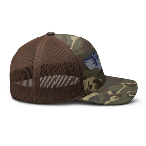 Camouflage trucker hat - AAC - WASP Wing wo Txt