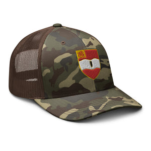 Camouflage trucker hat - 1st Battalion, 82nd Artillery No Text