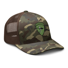 Load image into Gallery viewer, Camouflage trucker hat - Army - 176th Assault Helicopter Co wo txt
