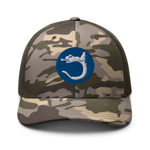 Camouflage trucker hat - Army - 130th Infantry Division - SSI wo Txt X 300