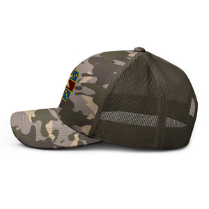 Camouflage trucker hat - Army - Womack Army Medical Center wo Txt