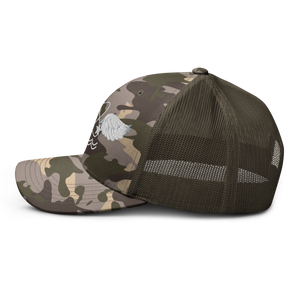 Camouflage trucker hat - Navy - Rate - Aviation Warfare Systems Operator wo Txt X 300