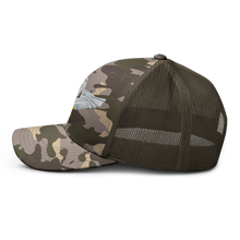 Load image into Gallery viewer, Camouflage trucker hat - Vietnam - Vietnam Airborne Qualification Badge X 300
