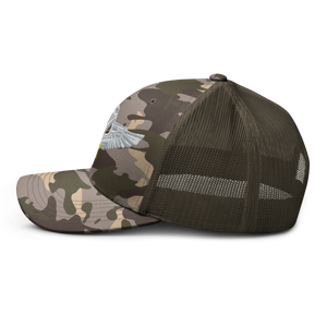 Camouflage trucker hat - Vietnam - Vietnam Airborne Qualification Badge X 300