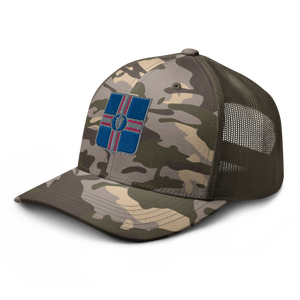 Camouflage trucker hat - Army - 190th Glider Infantry Regiment wo Txt X 300