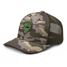 Load image into Gallery viewer, Camouflage trucker hat - Army - 176th Assault Helicopter Co wo txt
