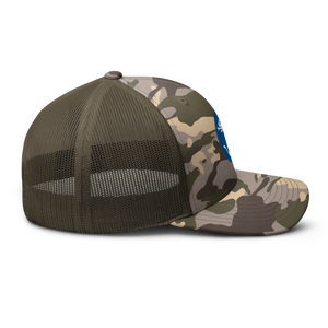 Camouflage trucker hat - Army - 130th Infantry Division - SSI wo Txt X 300